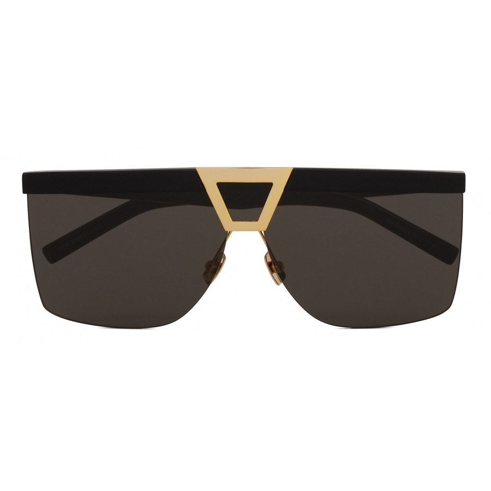 – New & Authentic Saint Laurent SL 537 PALACE Black Sunglasses - Picture 4 of 14